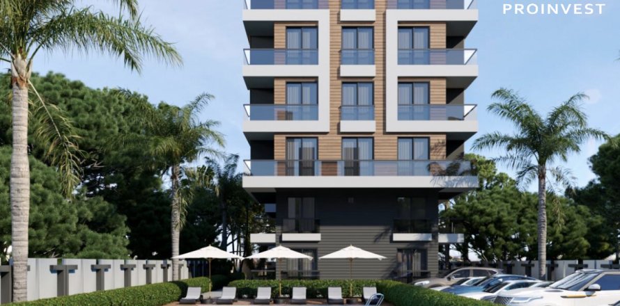 آپارتمان در  Antalya ، امارات متحده عربی 3 خوابه ، 110 متر مربع.  شماره 52713