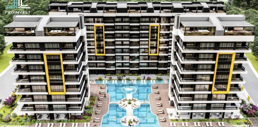 آپارتمان در  Antalya ، امارات متحده عربی 3 خوابه ، 173 متر مربع.  شماره 52792