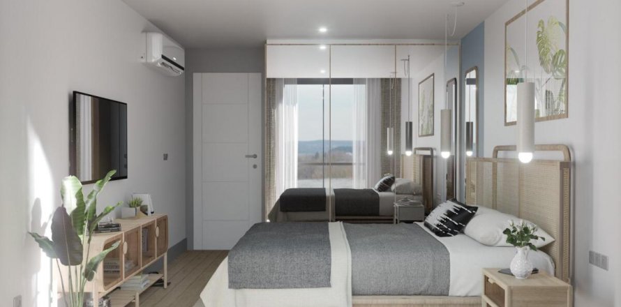 آپارتمان در  Antalya ، امارات متحده عربی 2 خوابه ، 104 متر مربع.  شماره 52759