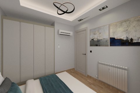 آپارتمان در  Mersin ، امارات متحده عربی 1 خوابه ، 45 متر مربع.  شماره 54673 - 21