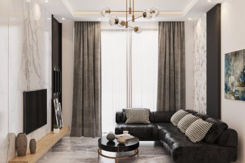 آپارتمان در  Alanya ، امارات متحده عربی 1 خوابه ، 40 متر مربع.  شماره 52291 - 1