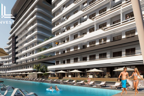 آپارتمان در  Antalya ، امارات متحده عربی 1 خوابه ، 87 متر مربع.  شماره 53098 - 16