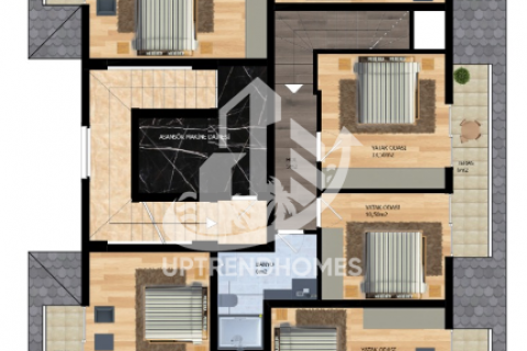 آپارتمان در  Mahmutlar ، امارات متحده عربی 1 خوابه ، 55 متر مربع.  شماره 46913 - 19
