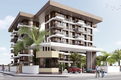 آپارتمان در  Alanya ، امارات متحده عربی 1 خوابه ، 55 متر مربع.  شماره 53965 - 4
