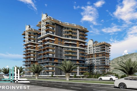 آپارتمان در  Alanya ، امارات متحده عربی 1 خوابه ، 57 متر مربع.  شماره 52411 - 3
