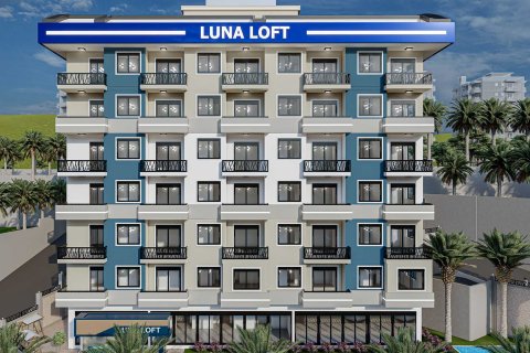 آپارتمان در در Luna Loft Alanya ، امارات متحده عربی 3 خوابه ، 88 متر مربع.  شماره 53782 - 6