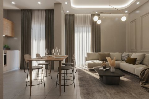 آپارتمان در  Alanya ، امارات متحده عربی 1 خوابه ، 52 متر مربع.  شماره 52300 - 12
