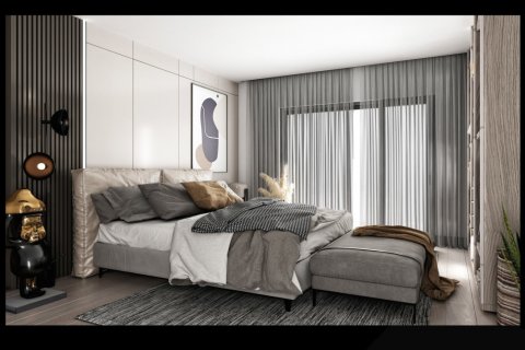 آپارتمان در  Alanya ، امارات متحده عربی 1 خوابه ، 56 متر مربع.  شماره 51455 - 14