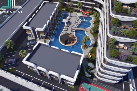 آپارتمان در  Antalya ، امارات متحده عربی 1 خوابه ، 72 متر مربع.  شماره 53560 - 13