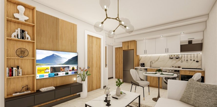 آپارتمان در در Hayat Heaven Residence Avsallar ، امارات متحده عربی 2 خوابه ، 92.5 متر مربع.  شماره 51862