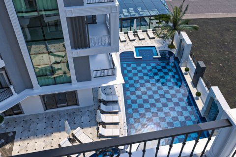 آپارتمان در  Alanya ، امارات متحده عربی 1 خوابه ، 78 متر مربع.  شماره 51280 - 11