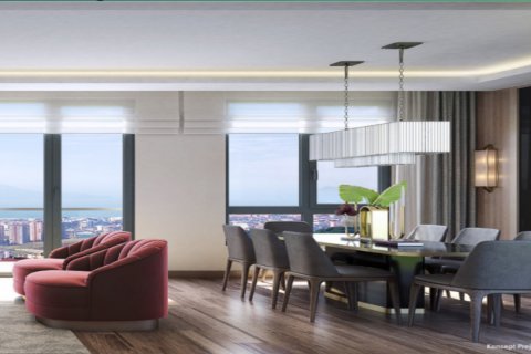 آپارتمان در در Sur Yapi Yesil Mavi Maltepe Istanbul ، امارات متحده عربی 2 خوابه ، 154 متر مربع.  شماره 51382 - 1