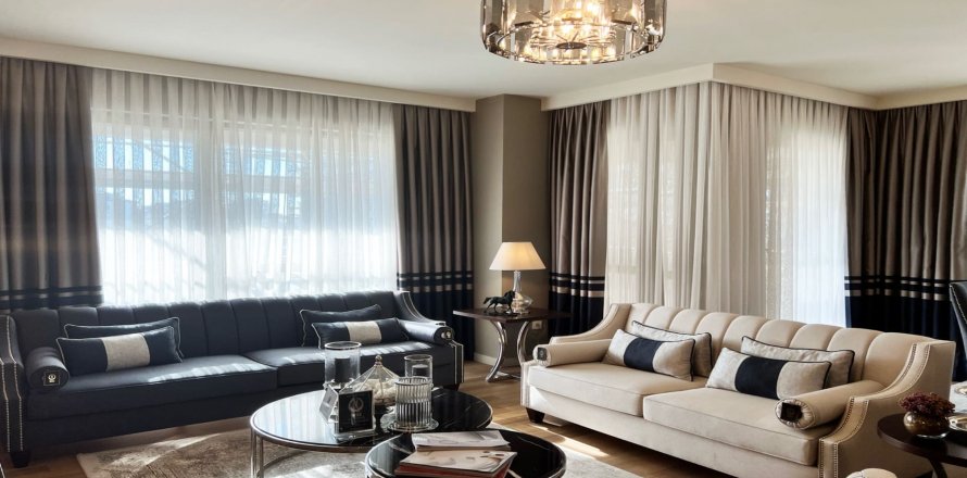 آپارتمان در در Agaoglu Cekmekoy Park Istanbul ، امارات متحده عربی 1 خوابه ، 80.5 متر مربع.  شماره 52679