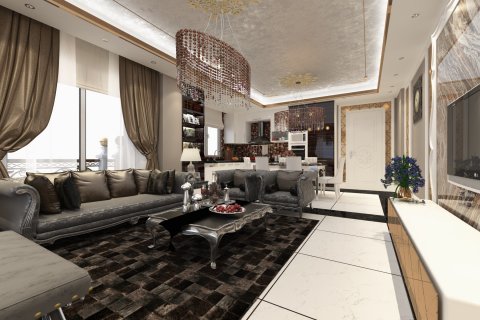 آپارتمان در  Alanya ، امارات متحده عربی 1 خوابه ، 58 متر مربع.  شماره 51479 - 12