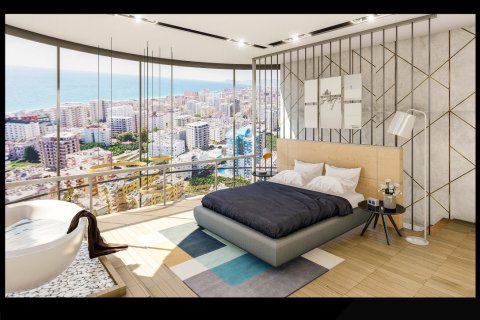آپارتمان در  Alanya ، امارات متحده عربی 1 خوابه ، 56 متر مربع.  شماره 51455 - 17