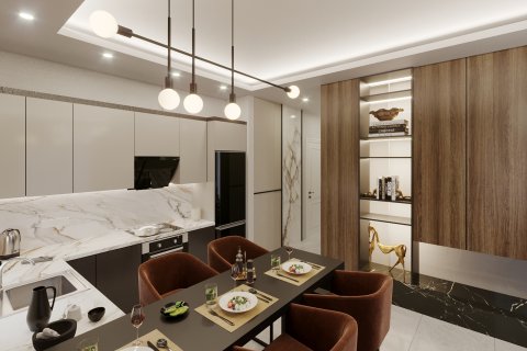 آپارتمان در Tosmur،  Alanya ، امارات متحده عربی 1 خوابه ، 62 متر مربع.  شماره 52524 - 16