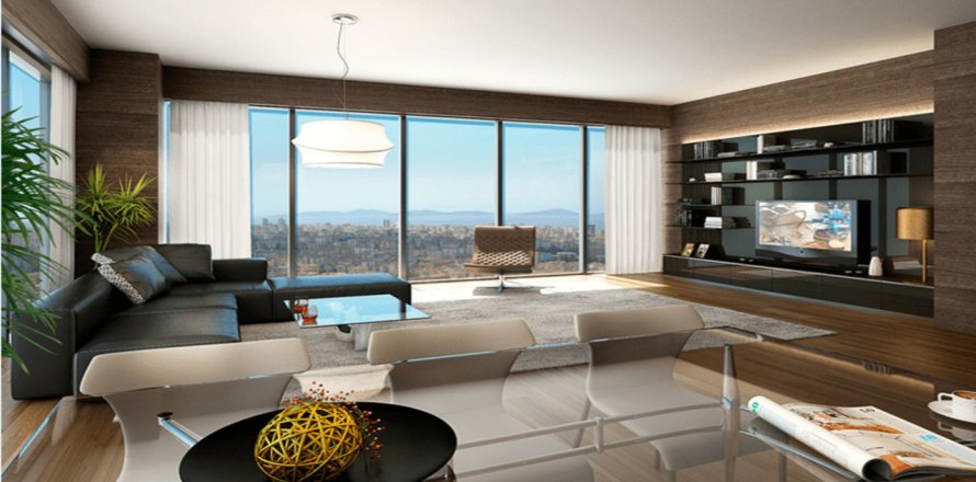 آپارتمان در Kadikoy، در Istanbul 216 Istanbul ، امارات متحده عربی 2 خوابه ، 104 متر مربع.  شماره 54157