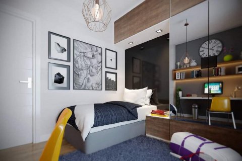 آپارتمان در  Antalya ، امارات متحده عربی 1 خوابه ، 45 متر مربع.  شماره 53165 - 2