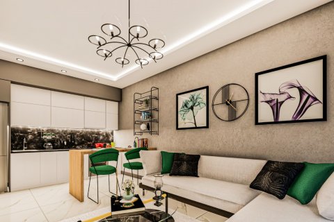 آپارتمان در  Alanya ، امارات متحده عربی 1 خوابه ، 65 متر مربع.  شماره 52295 - 3
