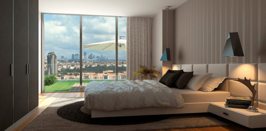 آپارتمان در Kadikoy، در Istanbul 216 Istanbul ، امارات متحده عربی 3 خوابه ، 168 متر مربع.  شماره 54159