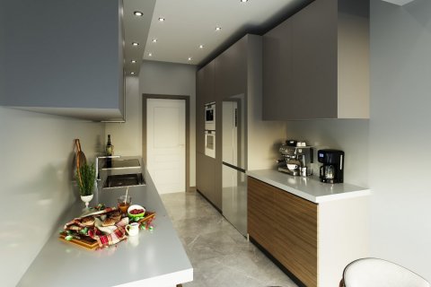آپارتمان در Küçükçekmece،  Istanbul ، امارات متحده عربی 3 خوابه ، 170 متر مربع.  شماره 51685 - 6