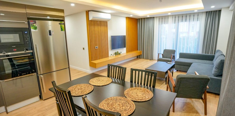 آپارتمان در  Antalya ، امارات متحده عربی 2 خوابه ، 115 متر مربع.  شماره 52710