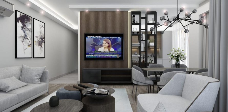 آپارتمان در  Antalya ، امارات متحده عربی 5 خوابه ، 215 متر مربع.  شماره 53586