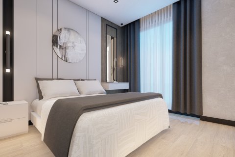 آپارتمان در  Alanya ، امارات متحده عربی 1 خوابه ، 55 متر مربع.  شماره 52534 - 11