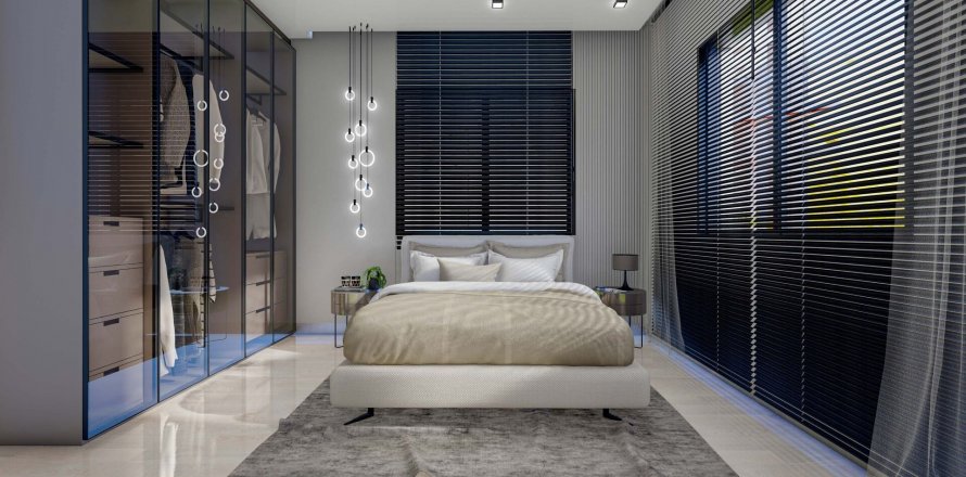 آپارتمان در در Venice Long Beach ، امارات متحده عربی 2 خوابه ، 71 متر مربع.  شماره 52239