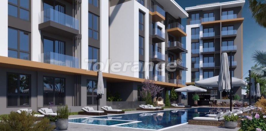 آپارتمان در  Antalya ، امارات متحده عربی 1 خوابه ، 60 متر مربع.  شماره 52189