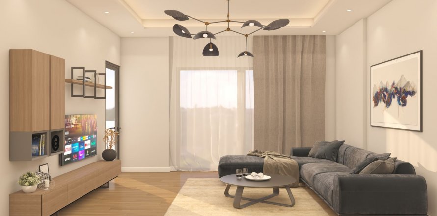 آپارتمان در در Arican Adelia Erdemli ، امارات متحده عربی 2 خوابه ، 132.27 متر مربع.  شماره 53557