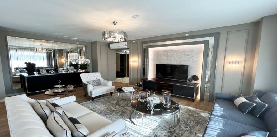 آپارتمان در در Agaoglu Cekmekoy Park Istanbul ، امارات متحده عربی 1 خوابه ، 83.45 متر مربع.  شماره 52680
