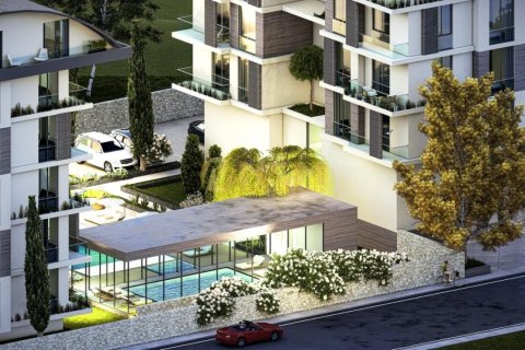 آپارتمان در  Alanya ، امارات متحده عربی 1 خوابه ، 56 متر مربع.  شماره 54037 - 7