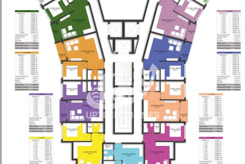 آپارتمان در  Mahmutlar ، امارات متحده عربی 1 خوابه ، 38 متر مربع.  شماره 40341 - 25