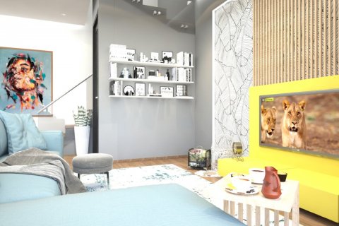 آپارتمان در  Alanya ، امارات متحده عربی 1 خوابه ، 53 متر مربع.  شماره 51484 - 17