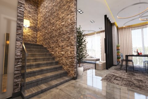 آپارتمان در  Alanya ، امارات متحده عربی 1 خوابه ، 53 متر مربع.  شماره 51486 - 14
