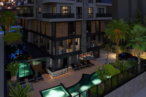آپارتمان در  Alanya ، امارات متحده عربی 1 خوابه ، 71 متر مربع.  شماره 54002 - 2