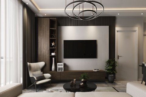 آپارتمان در  Alanya ، امارات متحده عربی 1 خوابه ، 49 متر مربع.  شماره 51497 - 5