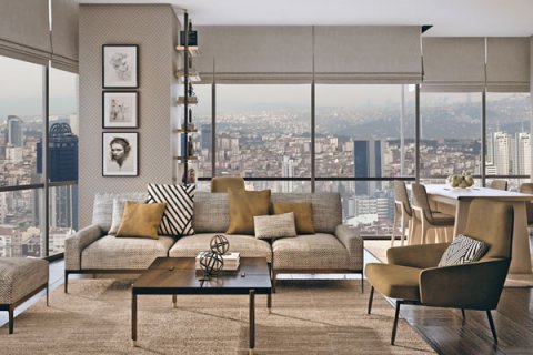 آپارتمان در Sisli،  Istanbul ، امارات متحده عربی 2 خوابه ، 101 متر مربع.  شماره 51495 - 20