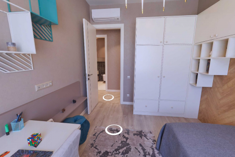 آپارتمان در  Izmir ، امارات متحده عربی 4 خوابه ، 165 متر مربع.  شماره 52407 - 12