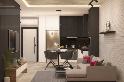 آپارتمان در  Alanya ، امارات متحده عربی 1 خوابه ، 60 متر مربع.  شماره 52284 - 16