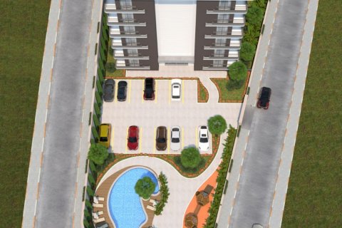 آپارتمان در Demirtas،  Alanya ، امارات متحده عربی 3 خوابه ، 107 متر مربع.  شماره 52290 - 7