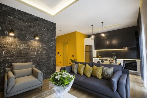 آپارتمان در  Alanya ، امارات متحده عربی 2 خوابه ، 120 متر مربع.  شماره 51474 - 17
