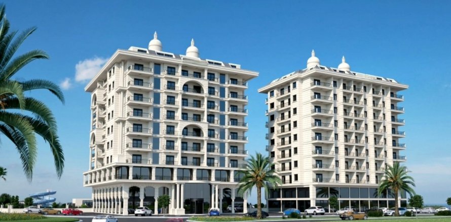 آپارتمان در  Mahmutlar ، امارات متحده عربی 1 خوابه ، 53 متر مربع.  شماره 39947