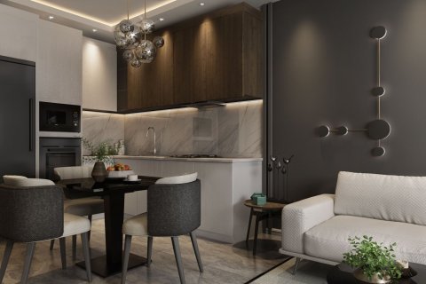 آپارتمان در  Alanya ، امارات متحده عربی 1 خوابه ، 49 متر مربع.  شماره 51497 - 2