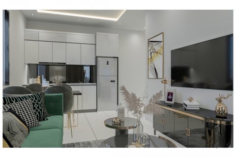 آپارتمان در  Alanya ، امارات متحده عربی 1 خوابه ، 51 متر مربع.  شماره 52520 - 12