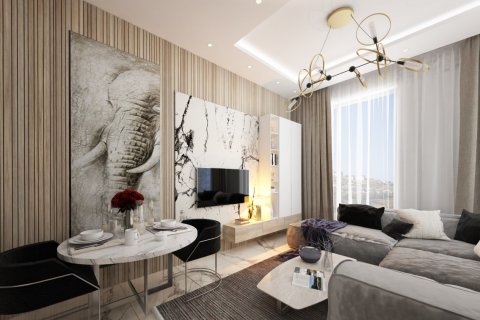 آپارتمان در  Alanya ، امارات متحده عربی 1 خوابه ، 46 متر مربع.  شماره 52297 - 1