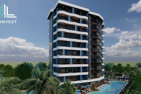 آپارتمان در  Alanya ، امارات متحده عربی 1 خوابه ، 49 متر مربع.  شماره 51487 - 9