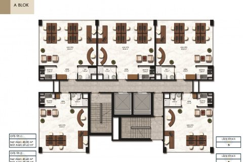 آپارتمان در Fatih،  Istanbul ، امارات متحده عربی 5 خوابه ، 211.5 متر مربع.  شماره 51402 - 22
