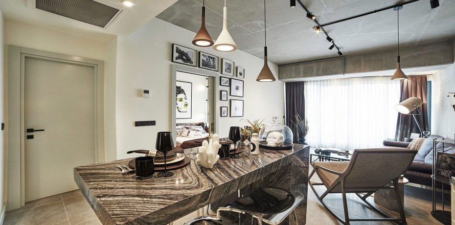 آپارتمان در در Queen Bomonti Istanbul ، امارات متحده عربی 2 خوابه ، 175 متر مربع.  شماره 52694